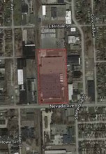 6501 E Nevada Ave, Detroit, MI - aerial  map view