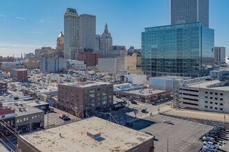 310 E 1st St, Tulsa, OK - Aérien  Vue de la carte