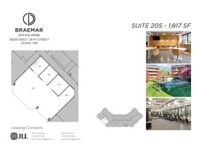7900 W 78th St, Edina, MN à louer Plan d’étage- Image 1 de 1
