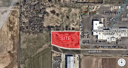 2100 21st Street, West Haven, UT - aerial  map view