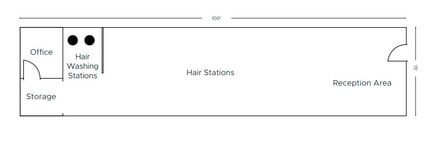 634 Broadway, San Diego, CA à louer Plan d’étage- Image 1 de 1