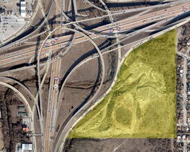 I-820, Fort Worth, TX - aerial  map view