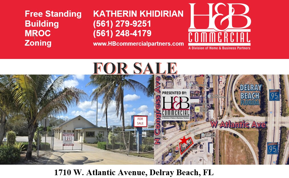 1710 W Atlantic Ave, Delray Beach, FL à vendre Photo principale- Image 1 de 10