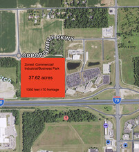 Progress St, Greenfield, IN - aerial  map view - Image1