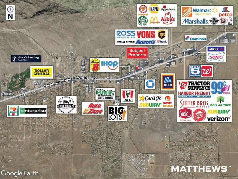 57200 29 Palms Hwy, Yucca Valley, CA à vendre - Photo du bâtiment - Image 3 de 3