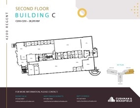 4200 Regent Blvd, Irving, TX à louer Plan d’étage- Image 2 de 2