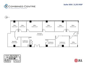 707 Skokie Blvd, Northbrook, IL for lease Floor Plan- Image 1 of 1
