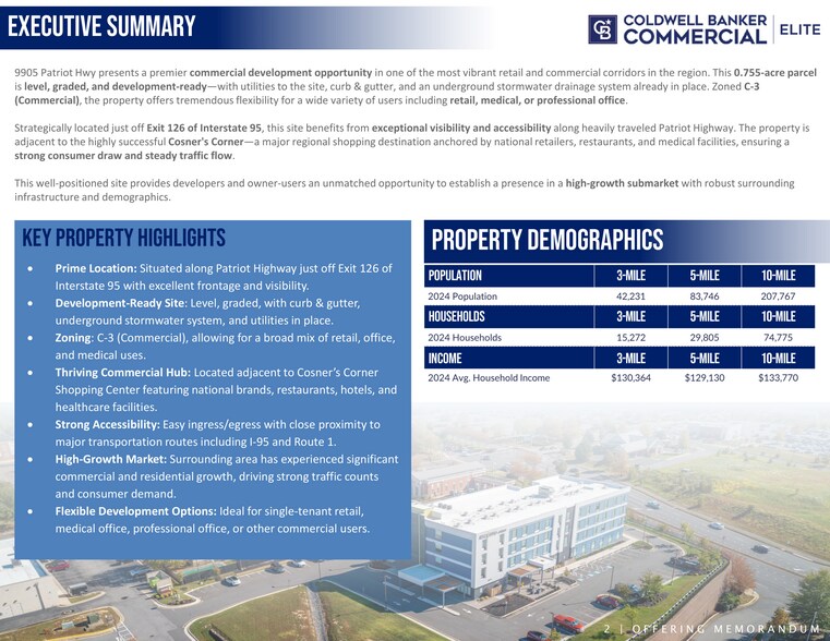 9905 Patriot Hwy, Fredericksburg, VA à vendre - Photo du bâtiment - Image 2 de 4