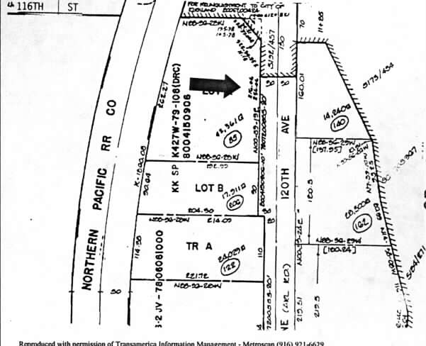 11447 120th Ave NE, Kirkland, WA à louer - Plan cadastral - Image 2 de 3