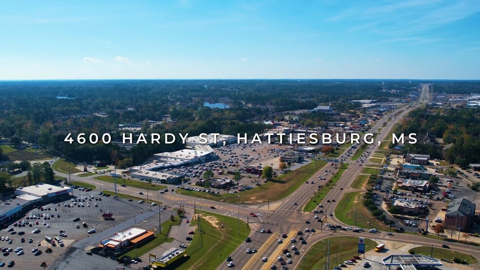 4600 Hardy St, Hattiesburg, MS à louer - Vidéo sur l’inscription commerciale - Image 2 de 13