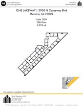 3900 N Causeway Blvd, Metairie, LA for lease Site Plan- Image 1 of 1
