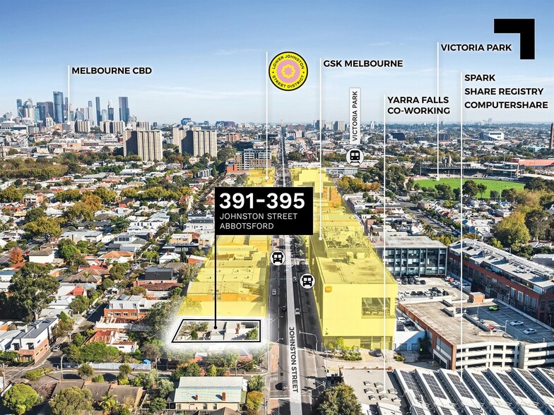 391-395 Johnston Street portefeuille de 2 propriétés à vendre sur LoopNet.ca - Aérien - Image 3 de 13