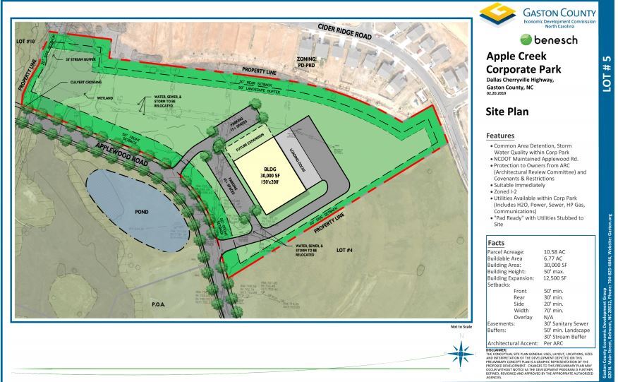 Apple Creek Corporate Ctr, Dallas, NC for sale Primary Photo- Image 1 of 2