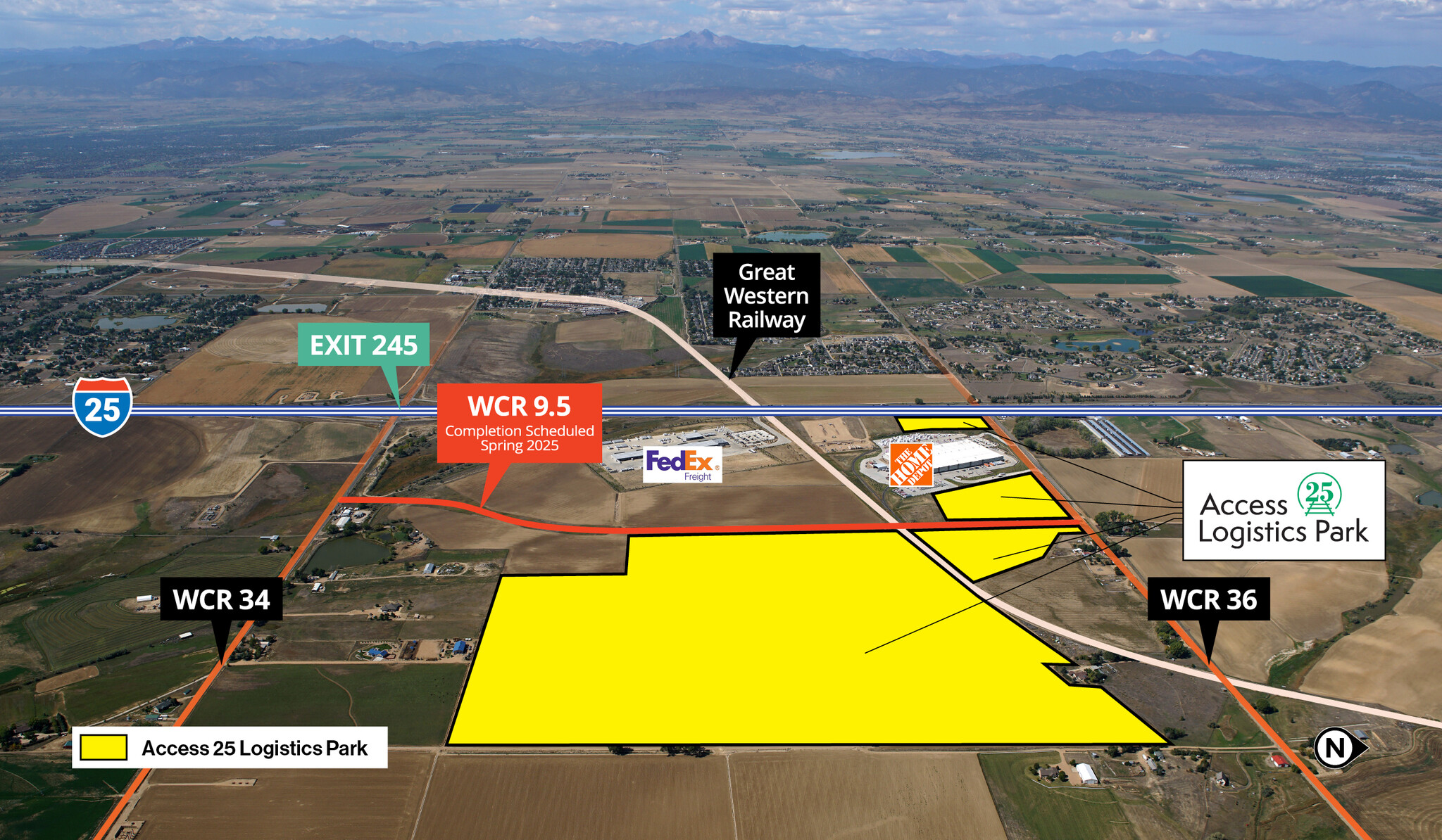 Access 25 Logistics Park, Mead, CO for lease Building Photo- Image 1 of 2