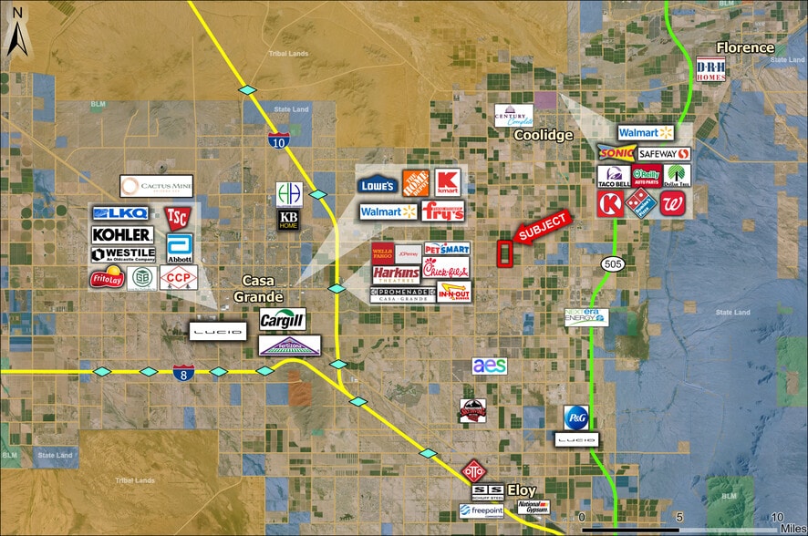 NEC 11 Mile Corner and Storey Road, Casa Grande, AZ for sale - Building Photo - Image 3 of 3