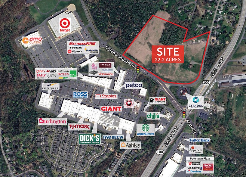 State St & Upland Square Dr, Pottstown, PA for lease - Building Photo - Image 1 of 1