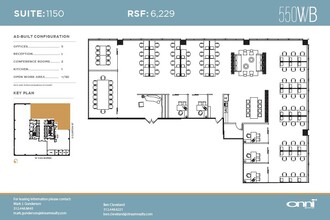 550 W Van Buren St, Chicago, IL for lease Floor Plan- Image 1 of 1