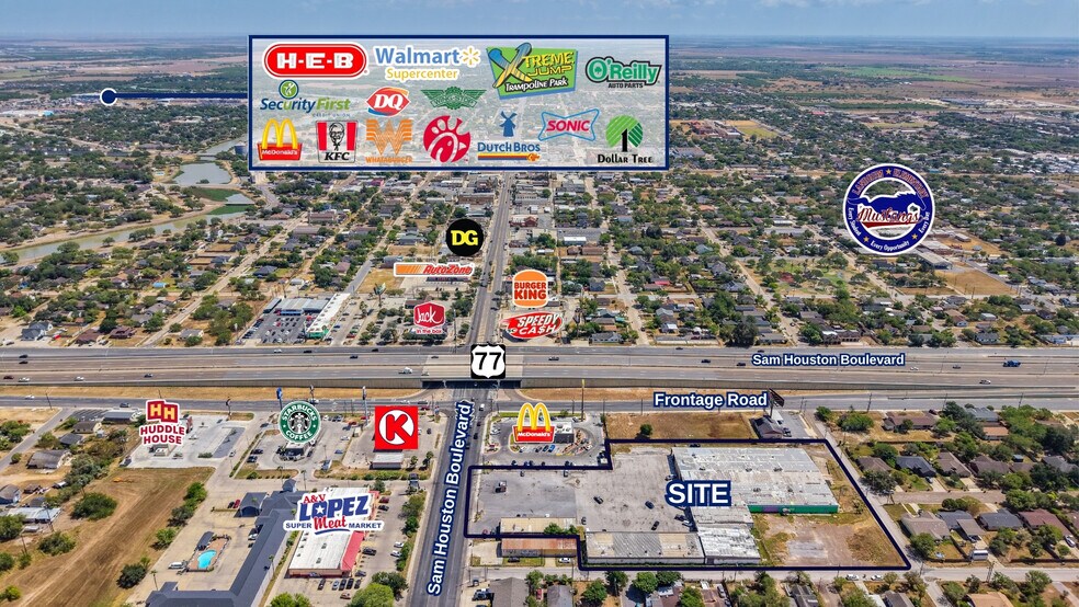 875 S Sam Houston Blvd, San Benito, TX à louer - Photo du bâtiment - Image 2 de 8