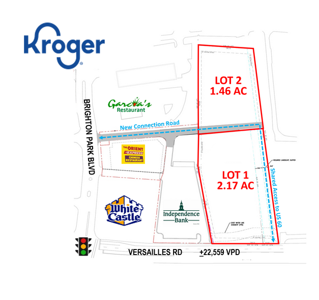 452 Versailles Rd, Frankfort, KY for sale - Site Plan - Image 2 of 5