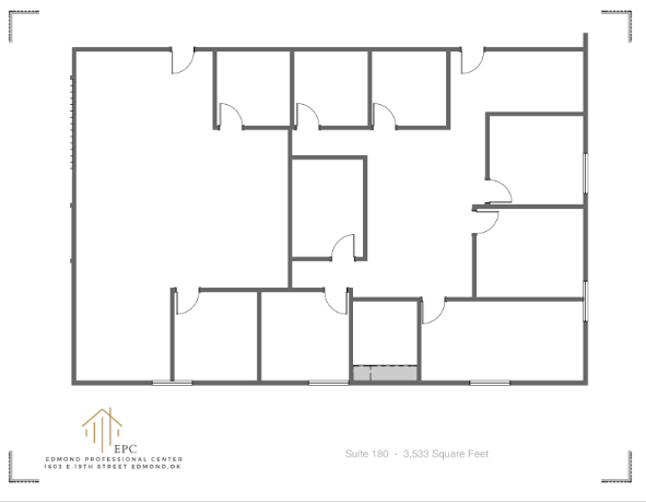 1603 E 19th St, Edmond, OK à louer Plan d  tage- Image 1 de 7