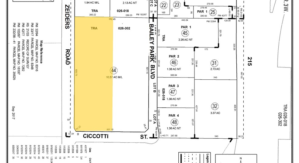 Zeiders Rd, Menifee, CA à vendre - Plan cadastral - Image 1 de 1