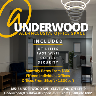 Plus de détails pour 18519 Underwood Ave, Cleveland, OH - Cotravail à louer