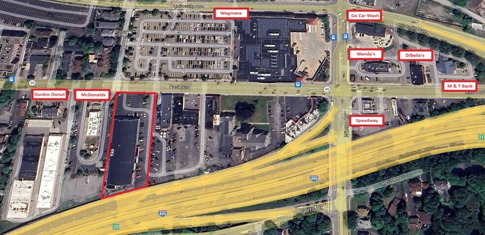 1705 East Ave, Rochester, NY à louer - Photo du bâtiment - Image 2 de 8