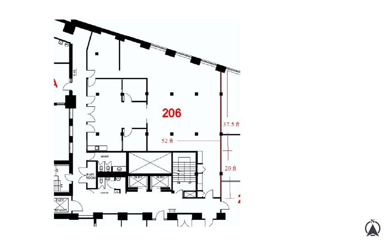 248-264 The Esplanade, Toronto, ON à louer Plan d’étage- Image 1 de 1