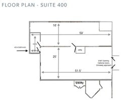 2525 3 Mile Rd, Racine, WI à louer Plan d’étage- Image 1 de 1