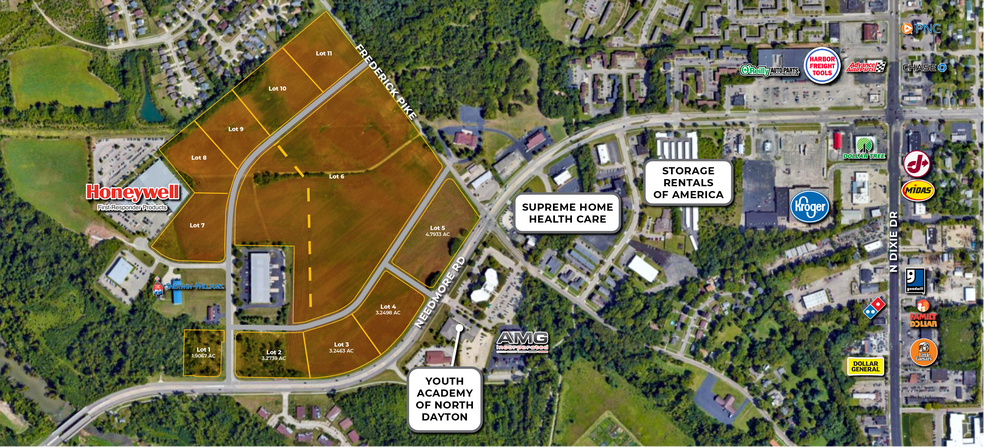 Shoup Mill & Frederick Pike, Dayton, OH à vendre - Photo du bâtiment - Image 1 de 5