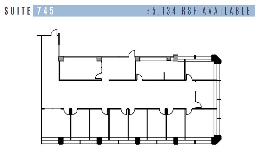 1 Kaiser Plz, Oakland, CA à louer Plan d’étage- Image 1 de 1