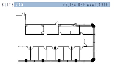 1 Kaiser Plz, Oakland, CA à louer Plan d’étage- Image 1 de 1