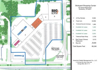 Plus de détails pour 118-180 Kents Ridge Rd, Richlands, VA - Commerce de détail à louer