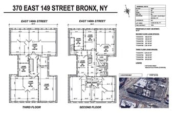 370 E 149th St, Bronx, NY à louer Plan d’étage- Image 1 de 1