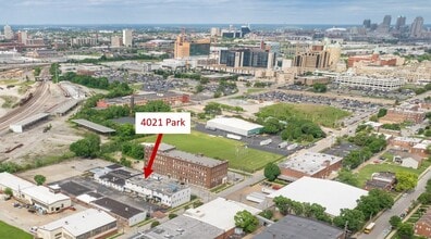 4021 Park Ave, Saint Louis, MO - Aerial map view