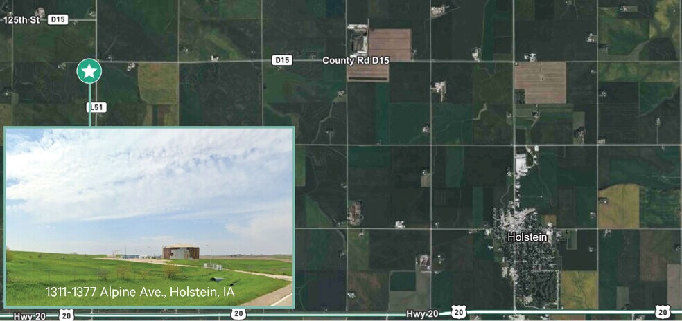 1311-1377 Alpine ave, Holstein, IA for sale - Building Photo - Image 2 of 2