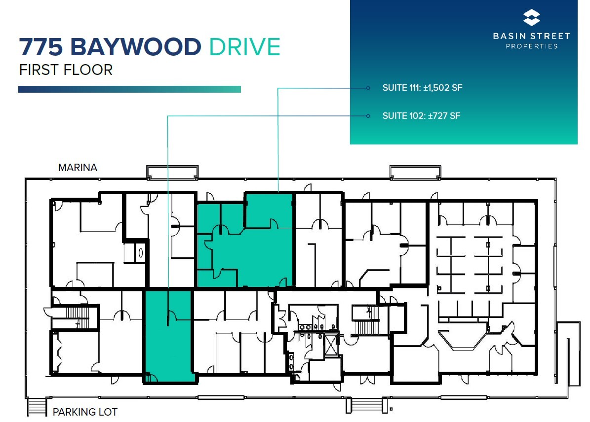 755-775 Baywood Dr, Petaluma, CA for lease Floor Plan- Image 1 of 1