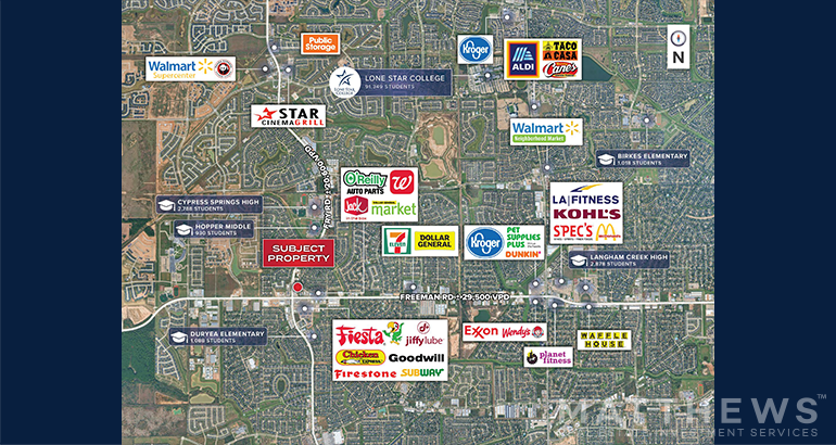 7016 Fry Rd, Cypress, TX à louer - Photo du bâtiment - Image 3 de 3