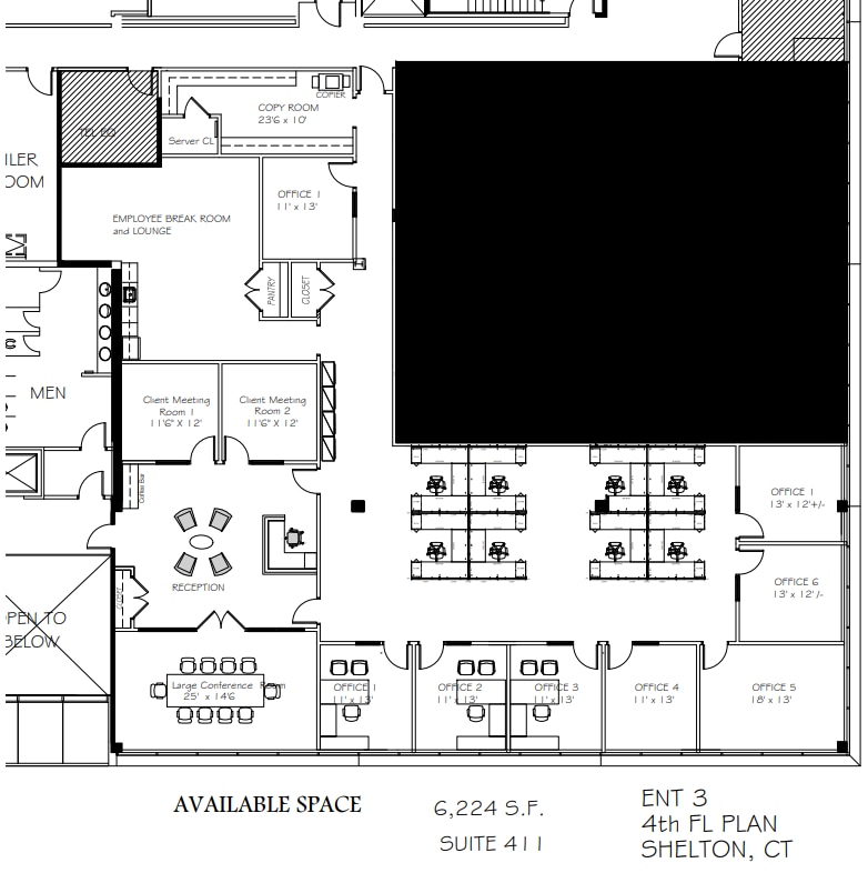 3 Enterprise Dr, Shelton, CT à louer Plan d’étage- Image 1 de 1