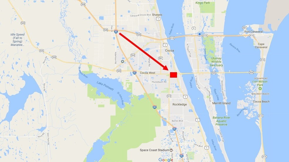 585 W King St, Cocoa, FL à vendre - Photo du bâtiment - Image 2 de 6