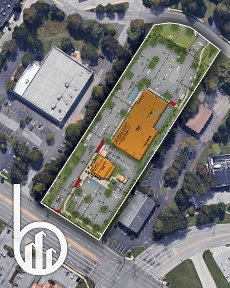 222 N Pottstown Pike, Exton, PA à louer - Photo du bâtiment - Image 1 de 2