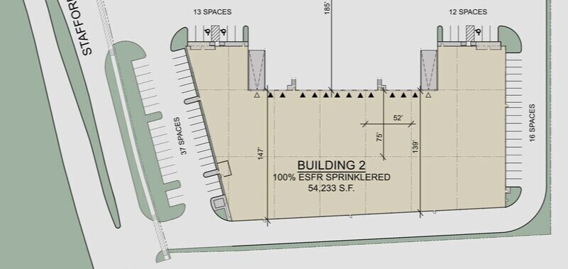 13527 Stafford Rd., Stafford, TX à louer - Plan d’étage - Image 3 de 5