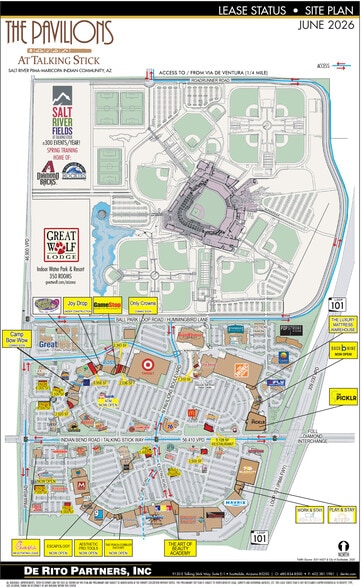 South of SWC Talking Stick Way & 101 loop, Scottsdale, AZ for lease - Site Plan - Image 3 of 4