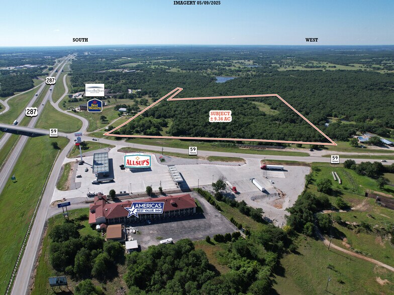 1215 Highway 59 S, Bowie, TX à vendre - Aérien - Image 3 de 5