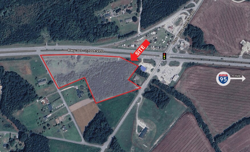 Hwy 301 & Bass Drive, Santee, SC à vendre Photo principale- Image 1 de 1