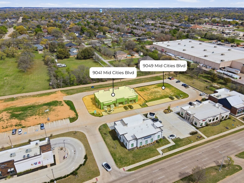 9041 Mid Cities Blvd, North Richland Hills, TX à louer - Aérien - Image 3 de 9