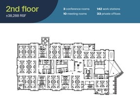 2000 Seaport Blvd, Redwood City, CA à louer Plan d’étage- Image 1 de 1