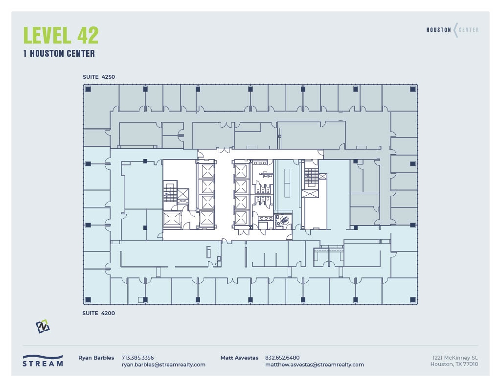 1221 McKinney St, Houston, TX for lease Floor Plan- Image 1 of 1