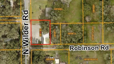 3002 N Wilder Rd, Plant City, FL - Aérien  Vue de la carte