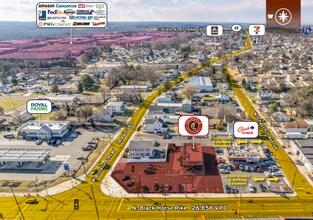 2 N Black Horse Pike, Bellmawr, NJ - AERIAL map view - Image1